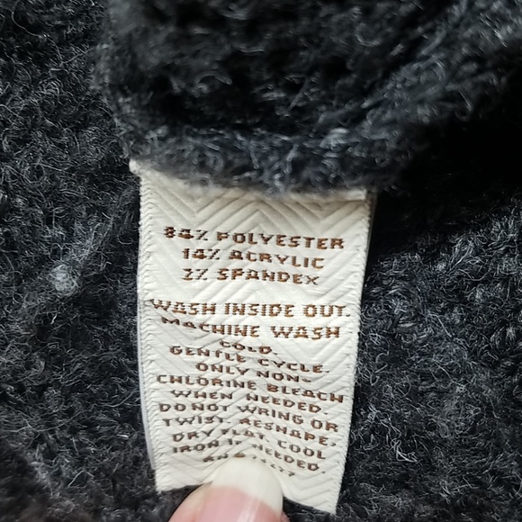 Heavy Warm Gray XL Polyester sweater - Picture 6 of 6